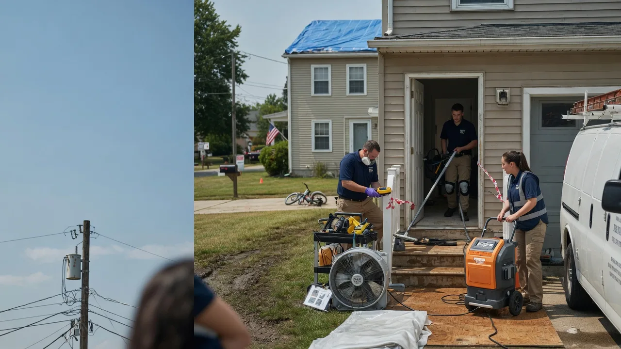 Water Damage Repair in Houston, OH near me